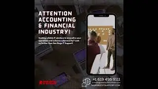 👨&zwj;💼 Attention Accounting & Financial Industry! 📈📊 | San Diego IT Support