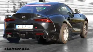 He nearly had it! The fastest A90 GR Supra in OZ knocks on the door of a 9 Second Pass !  550rwhp+