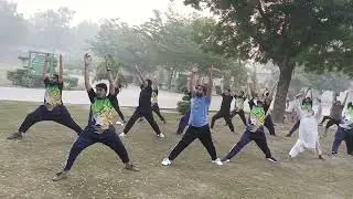 free fitness class morning 6.00 am A.c Park Pattoki #viralstatus #virals