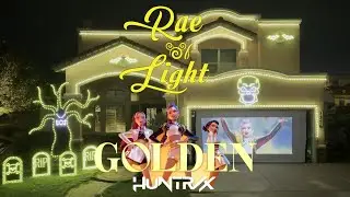 Golden Halloween Light Show - Rae of Light (2025)