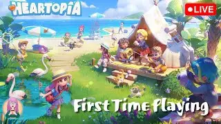 Going LIVE and Playing Cozy Sim, Heartopia, for the First Time! PALIA During Maintenance