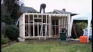 Garden room in two minutes