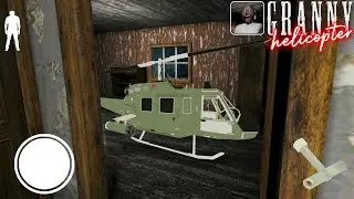 Granny v1.8 New Update  Helicopter Escape in Granny Custom Map | grandpa granny wala game definition
