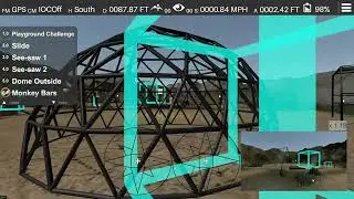 Playground Challenge Drone Simulator in Zephyr
