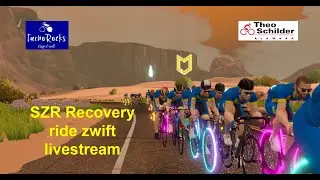 SZR RECOVERY RIDE ZWIFT LIVE ON THE REALPLATE REACT FROM TURBOROCKS  ROCKERPLATE