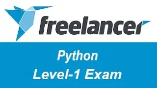 Freelancer.com Python Level-1 Test Answers