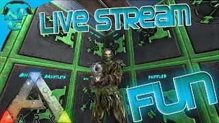 ARK: Survival Evolved Ragnarok Server Live Streaming Fun Times!