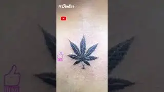 #shorts weed leaf tattoo designs // marijuana tattoo designs #trending #viral