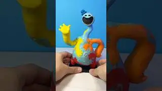 ➤ How to make DOEY the DOUGHMAN | POPPY PLAYTIME chapter 4 #polymerclay #poppyplaytime #doey