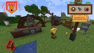 Primeira maquina de verdade - immersive engineering 1.21.1 Minecraft EP4