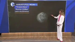 When and where to see August's full sturgeon moon