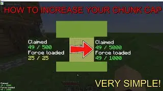 How To Increase Force Loaded Chunks and Claimed Chunks In FTB!