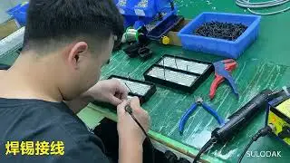 Ji Hua Guo Yang Nuo Cai Epson nozzle flat UV printer, equipped with UVLED curing lamp.