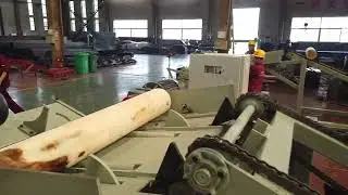 OSB Shaving rotary cutting production line