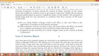 Jayoti Vidyapeeth - Case study of production and operations management- part 2