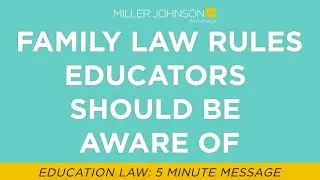 What Michigan Educators Need To Understand About Custody, School Records And Pick Up