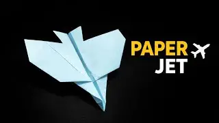 Paper Jet ✈️ | Fighter Jet Jaisa Paper Plane | Easy Paper Craft