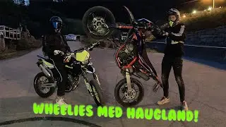 Jeg Prøver Meg På Stunting med Haugland! Og Prøver Ktm Sx 125! | Norsk Motovlog