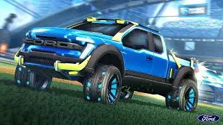 Using the Ford F-150 RLE in Rocket League: Casual (Rocket Labs) Utopia Retro!