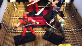 Gi joe Custom cobra Storm Shadow Diorama by kubilay karag&ouml;z