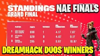 DreamHack Duos NA East Winners And Leaderboard | KnightFn & Rogue Shark