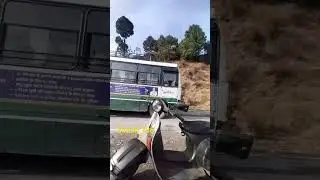 #hrtclover #hrtcbus #hrtc_rocks_himalyan_routes_full_on_danger_still_chilling #shorts