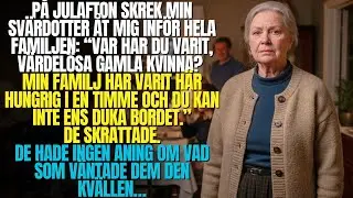Min svärdotter kallade mig värdelös på julafton. Alla skrattade… utan att veta vad som väntade dem.