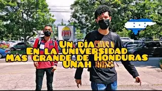 Un día en la universidad más grande de Honduras / UNAH 🇭🇳🔥 Jared Urbex