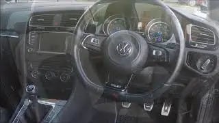 VW Golf R 4MOTION Finished In Deep Pearl Black At Rix Motor Company