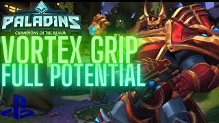 Paladins Last Game Of the Patch l Khan Vortex Grip l Casual PS4 Gameplay