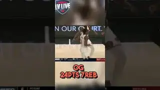 NY KNICKS OG ANUNOBY WITH A GREAT GAME#nyknicks #shorts