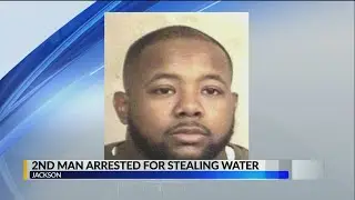 Man arrested for stealing water