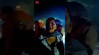 बुलबुल किन्नर भिवानी वाली के चेलों ने मिलकर किया रोड जाम भारी पुलिस बल तैनात 