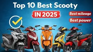 Top 10 best Scooty In 2025 | best mileage & power 😍 @TheGearHead_S 