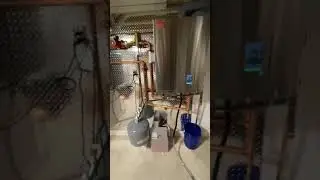 Commissioning an IBC VX199 boiler based snow melt system.