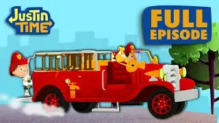 To the Rescue! 🚒 FULL EPISODE | Justin Time Season 2