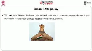 Food Export and Import Policy