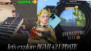 120 Feels Illegal&hellip;🥵🔱 | BGMI Solo vs Squad Clutches Highlights..✨ | iPhone 13 pro max..💥