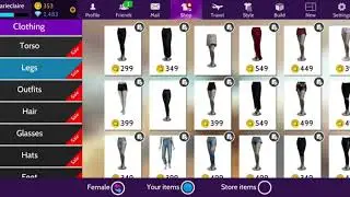 Avakin Life Closet Tour - episode 2 LEGS