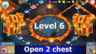 Level 6 Open 2 chest in Chrono odin and Freyr august 2025 Castle event  Nouveau Style  dungeon