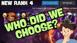 WRONG CHOICE? - NEW RANK 4 IN MCOC