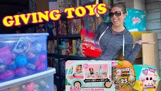 Giving Toys Away From Our Storage Unit + FUN Razor Go Kart