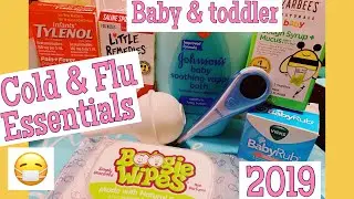 COLD & FLU ESSENTIALS FOR BABY & TODDLER