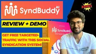 Syndbuddy AI 2.0 Review + Demo &ndash; Get free targeted-traffic with this social syndication system!
