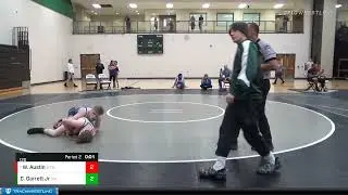 120 Lbs Quarterfinal - William Austin, Waynesville Tigers Wrestling Club Vs Christopher Garrett Jr