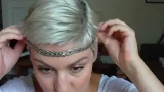 Headband et cheveux courts