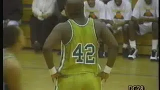DCIAA Boys Basketball - 1996-97 Roosevelt vs Spingarn