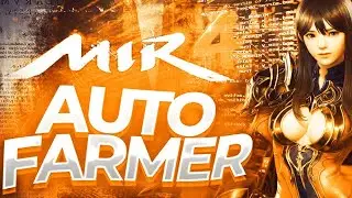 MIR4 HACK - FARMING BOT - TUTORIAL | AutoBattle & Mining BOT | How to Install