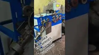 Round Ring Making Machine fully Automatic #machine # manufacturing machine