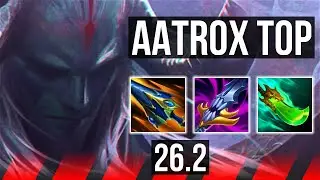 AATROX vs TEEMO (TOP) | Arcane Comet | KR Master | 26.2